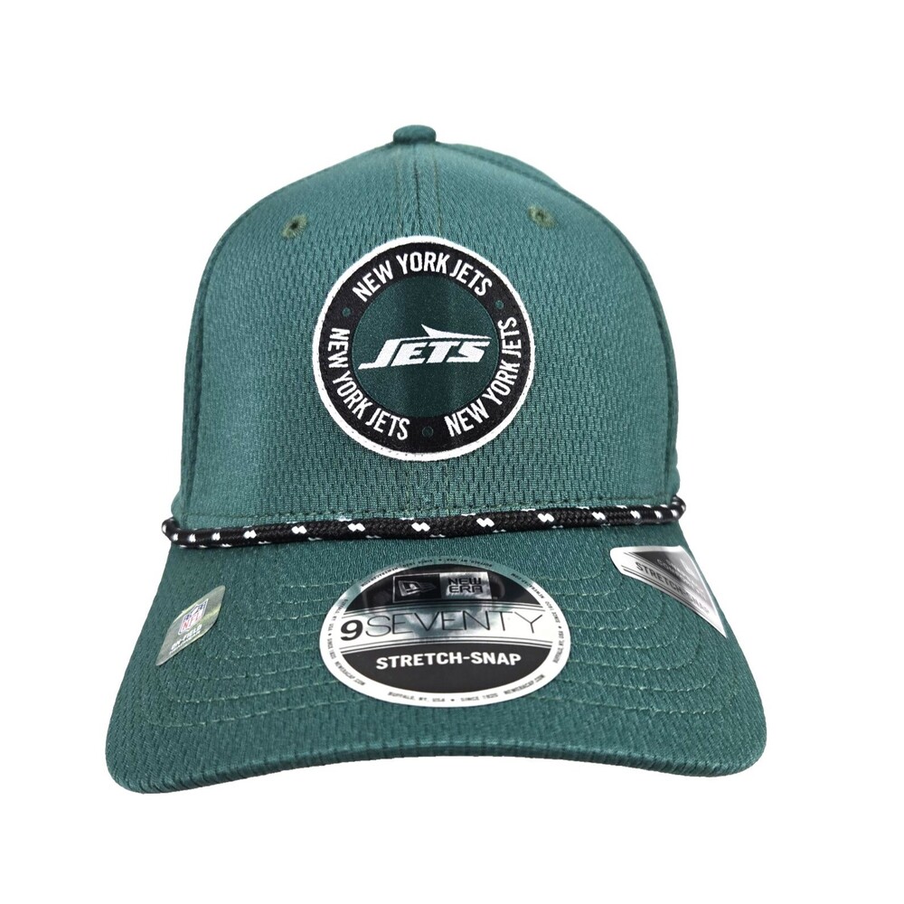 New Era Men's New York Jets 2024 On Field 9SEVENTY Snapback Hat One Size New